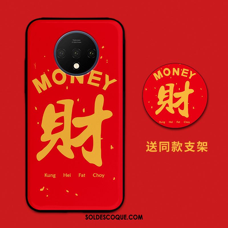 Coque Oneplus 7t Incassable Rouge Amoureux Charmant Miroir En Vente