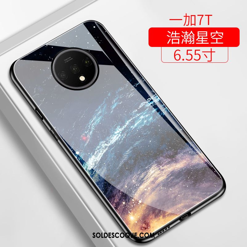 Coque Oneplus 7t Marque De Tendance Très Mince Incassable Personnalité Tout Compris Pas Cher