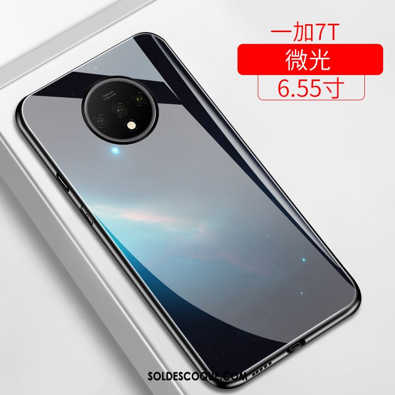 Coque Oneplus 7t Marque De Tendance Très Mince Incassable Personnalité Tout Compris Pas Cher