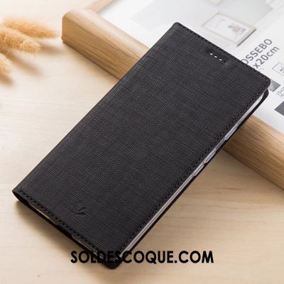 Coque Oneplus 7t Pro Carte Protection Étui En Cuir Téléphone Portable Tissu Housse En Ligne