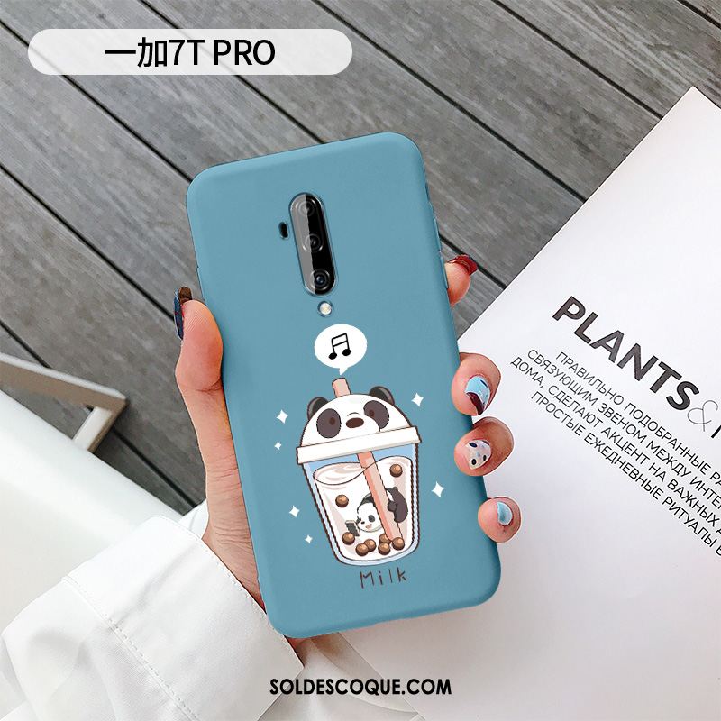 Coque Oneplus 7t Pro Dessin Animé Ours Petit Protection Incassable Pas Cher