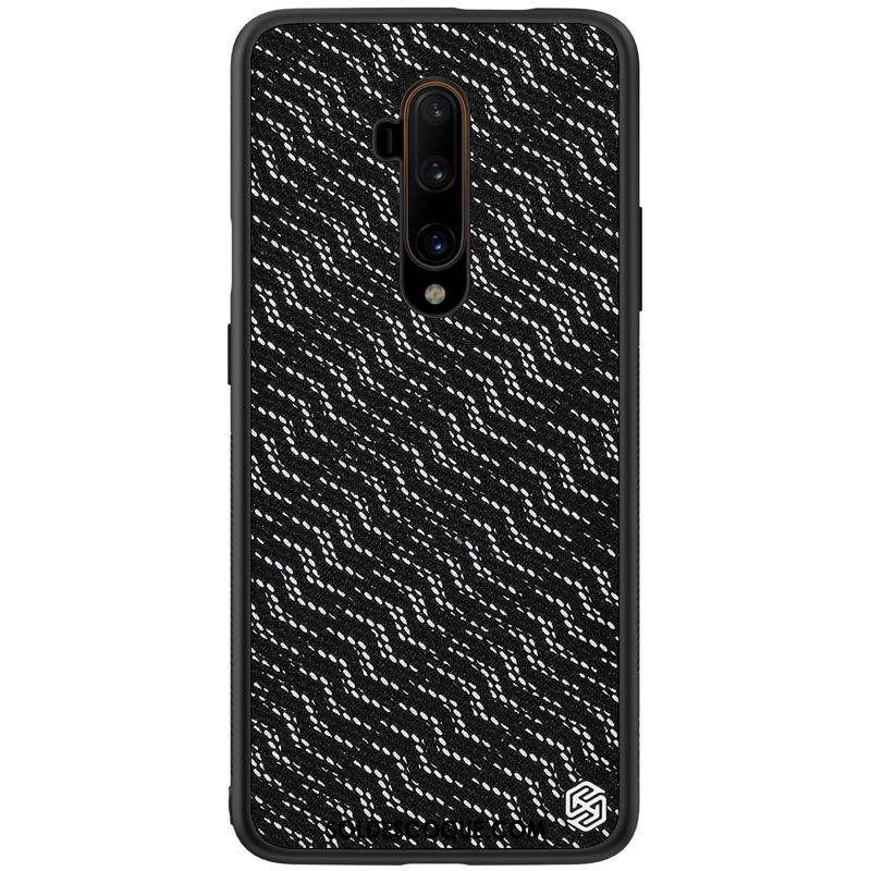 Coque Oneplus 7t Pro Fluide Doux Téléphone Portable Protection Étui Noir Pas Cher