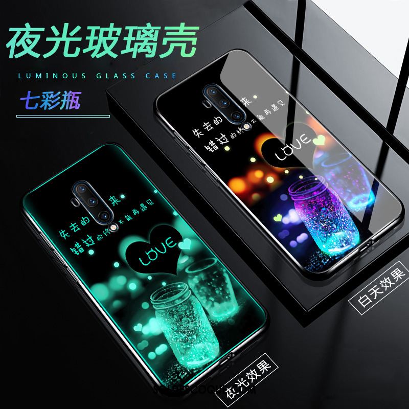 Coque Oneplus 7t Pro Lumineuses Protection Verre Tendance Fluide Doux En Ligne