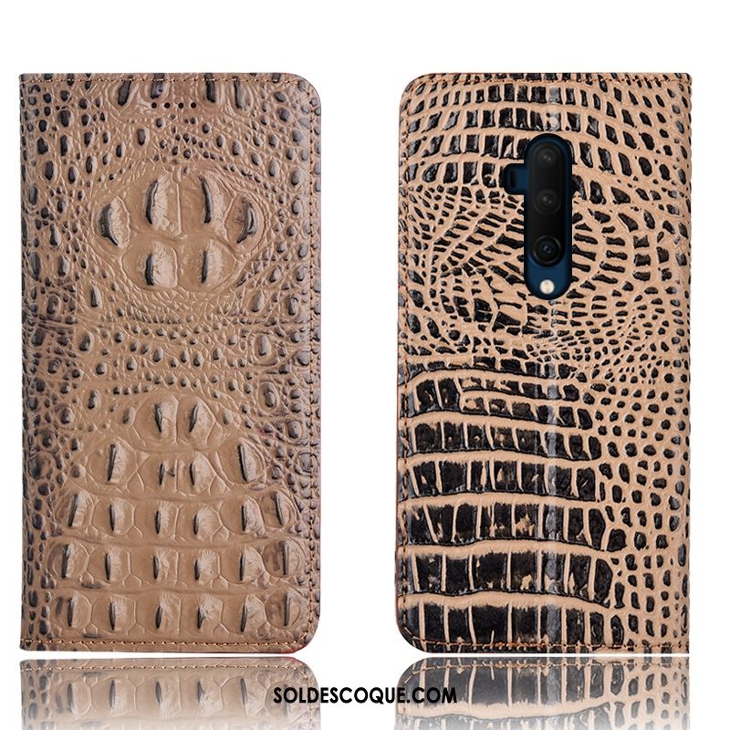 Coque Oneplus 7t Pro Protection Téléphone Portable Étui Incassable Étui En Cuir En Ligne