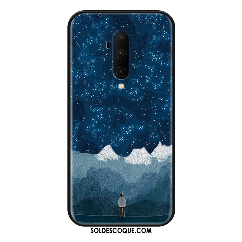 Coque Oneplus 7t Pro Silicone Gaufrage Personnalité Étui Protection En Ligne