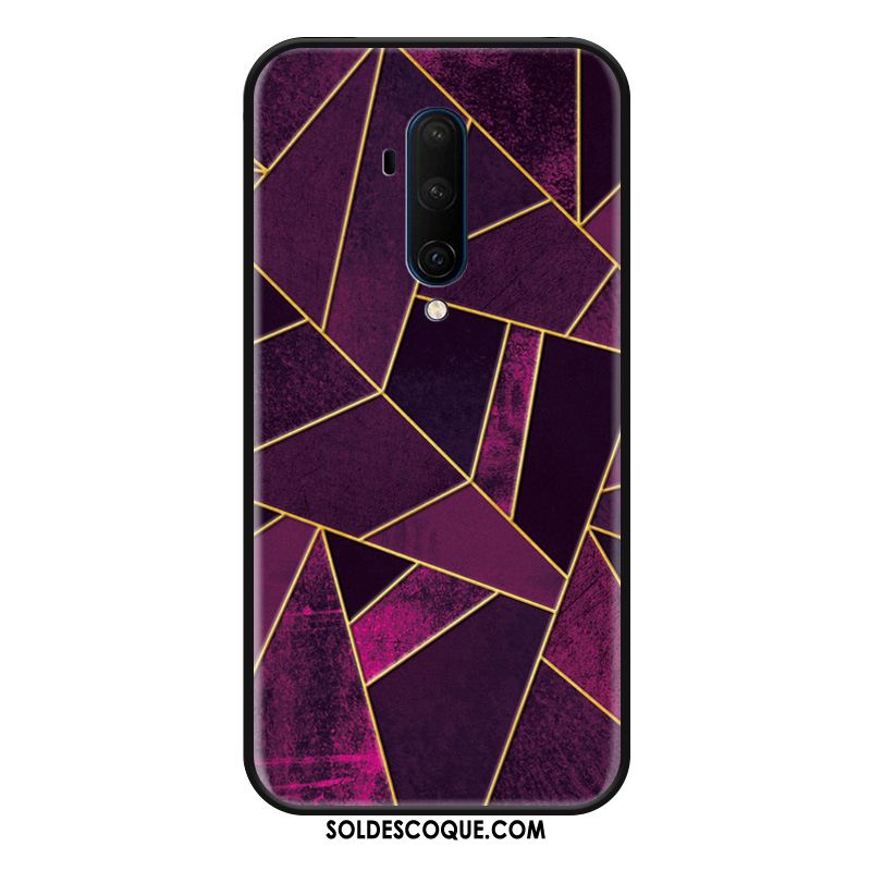 Coque Oneplus 7t Pro Étui Multicolore Géométrie Personnalité Créatif En Ligne