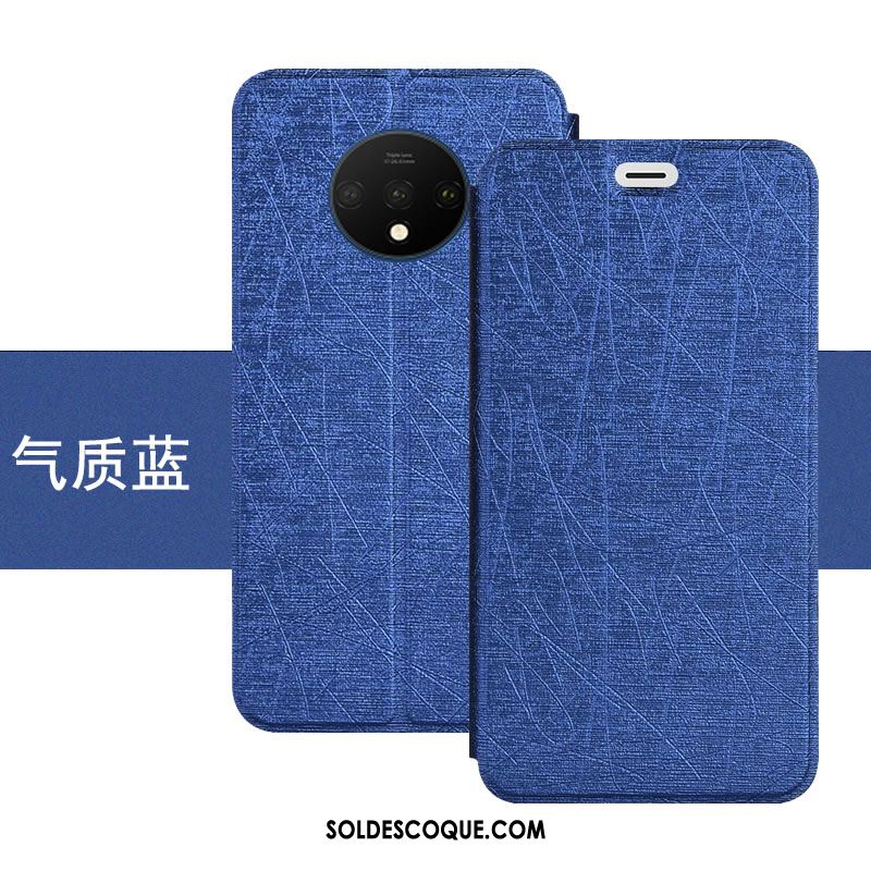 Coque Oneplus 7t Protection Incassable Étui En Cuir Téléphone Portable Tout Compris Housse En Ligne