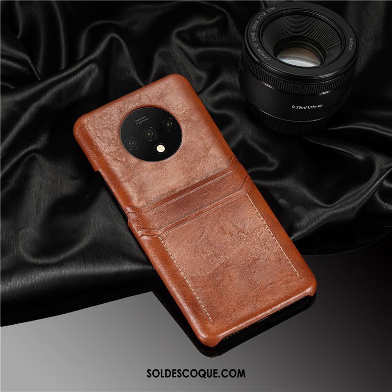 Coque Oneplus 7t Qualité Carte Téléphone Portable Sac Protection Soldes