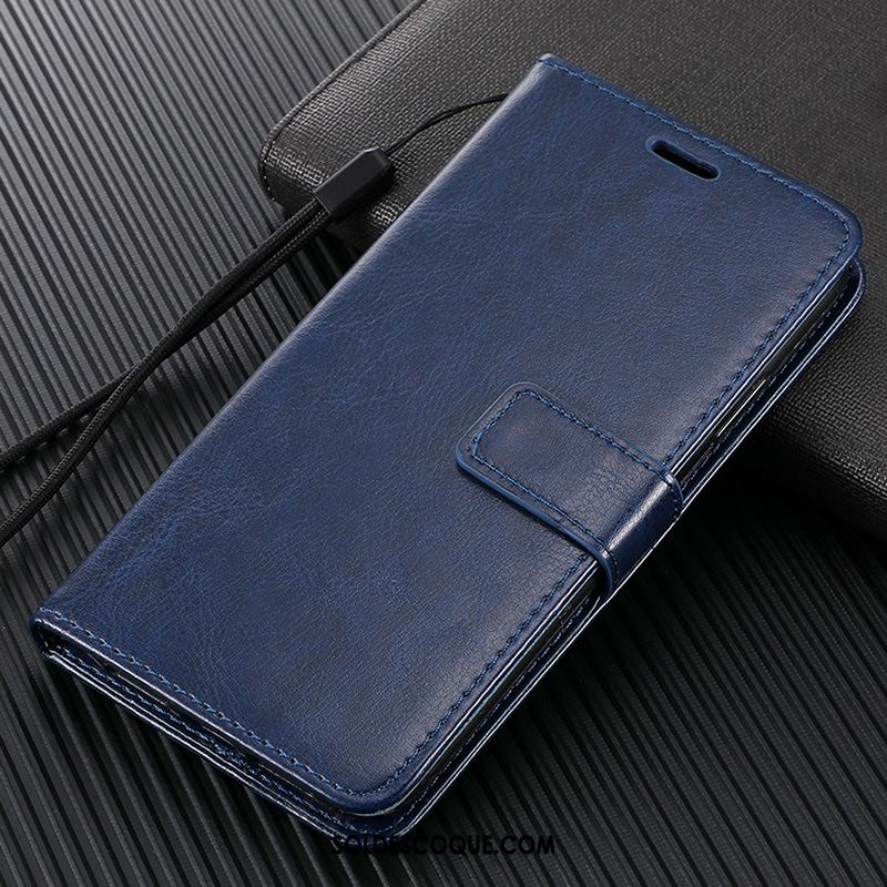 Coque Oneplus 7t Tout Compris Étui Fluide Doux Cuir Tempérer En Vente