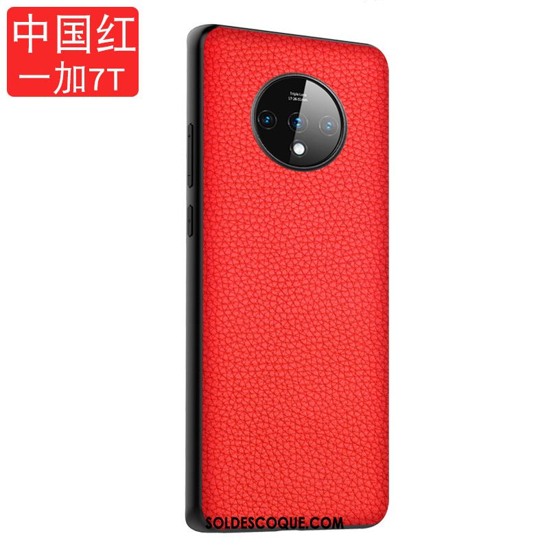 Coque Oneplus 7t Téléphone Portable Incassable Protection Noir Membrane Soldes