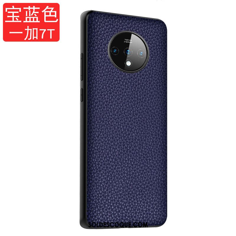 Coque Oneplus 7t Téléphone Portable Incassable Protection Noir Membrane Soldes