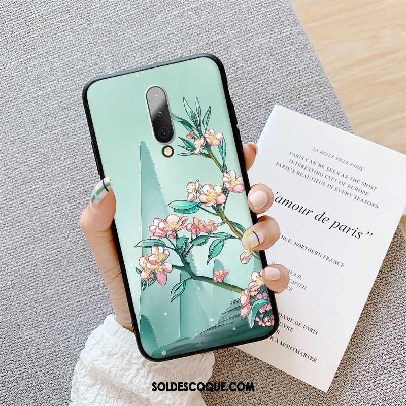 Coque Oneplus 8 Dimensionnel Gaufrage Incassable Fleur Créatif Pas Cher