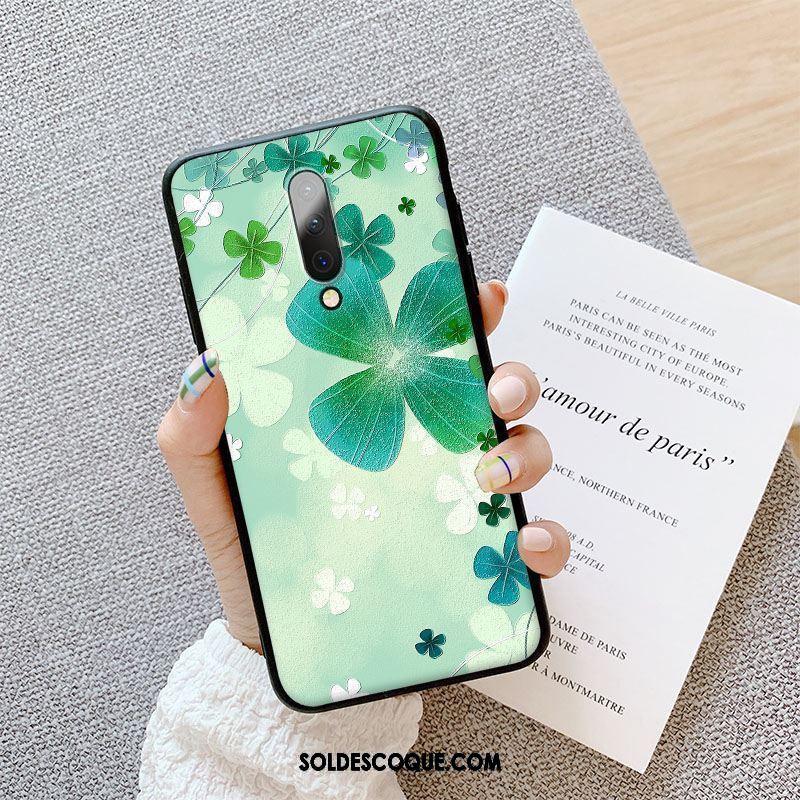 Coque Oneplus 8 Dimensionnel Gaufrage Incassable Fleur Créatif Pas Cher