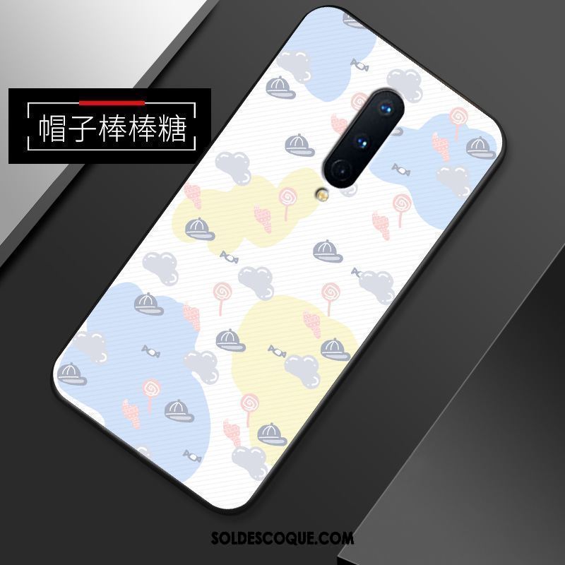 Coque Oneplus 8 Marque De Tendance Créatif Silicone Personnalité Délavé En Daim En Vente