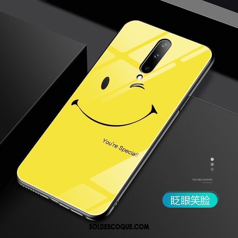 Coque Oneplus 8 Nouveau Jaune Simple Téléphone Portable Silicone France