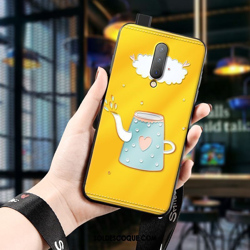 Coque Oneplus 8 Personnalité Silicone Bleu Dessin Animé Dimensionnel En Vente