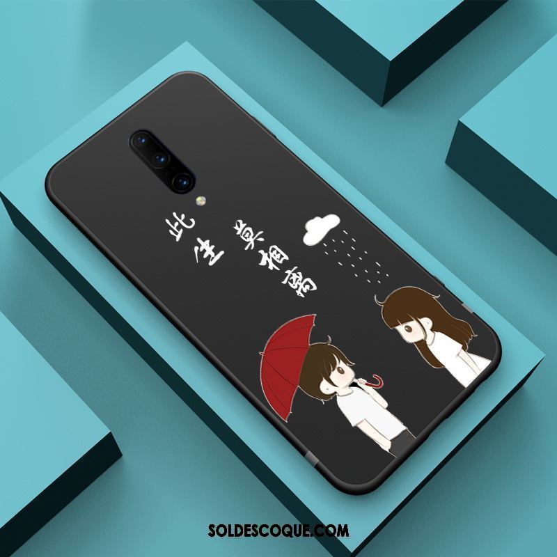 Coque Oneplus 8 Personnalité Tout Compris Net Rouge Noir Protection Soldes