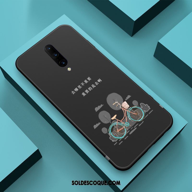 Coque Oneplus 8 Personnalité Tout Compris Net Rouge Noir Protection Soldes