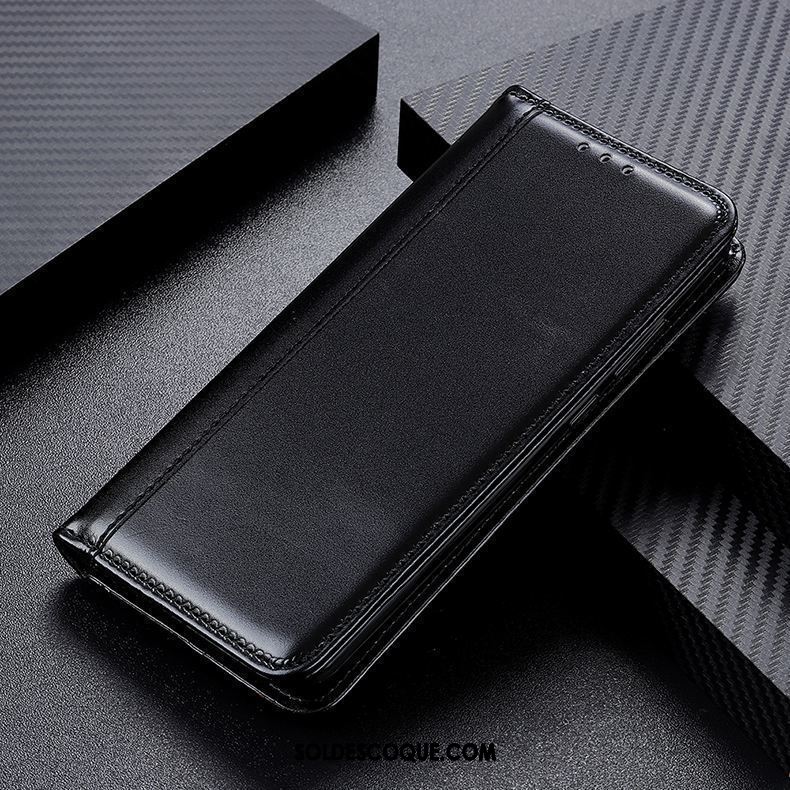 Coque Oneplus 8 Pro Carte Cuir Véritable Magnétisme Bleu Étui En Cuir En Vente