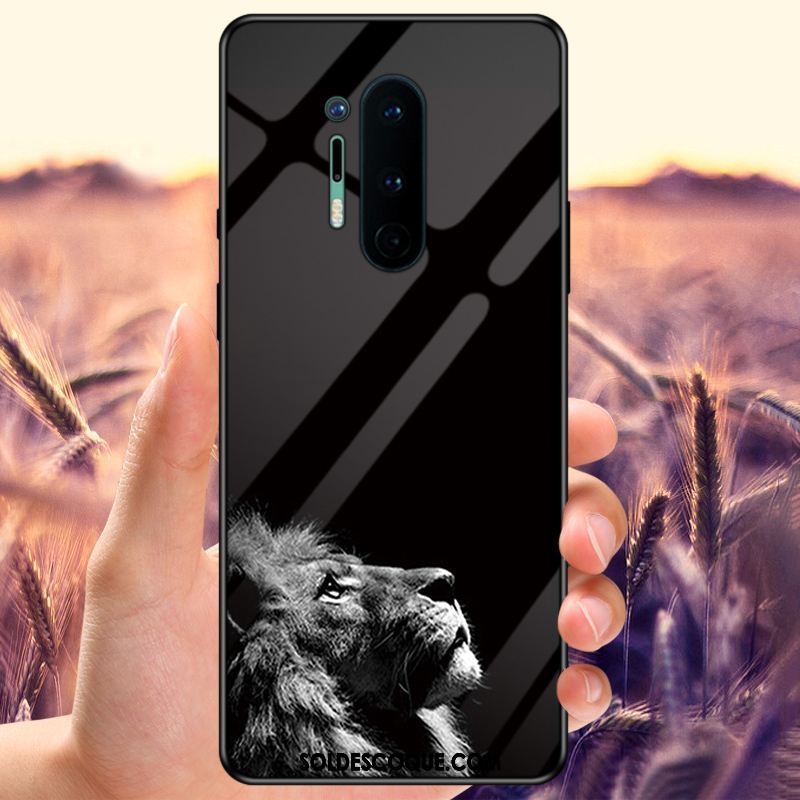 Coque Oneplus 8 Pro Dessin Animé Vintage Grue Tempérer Miroir En Vente