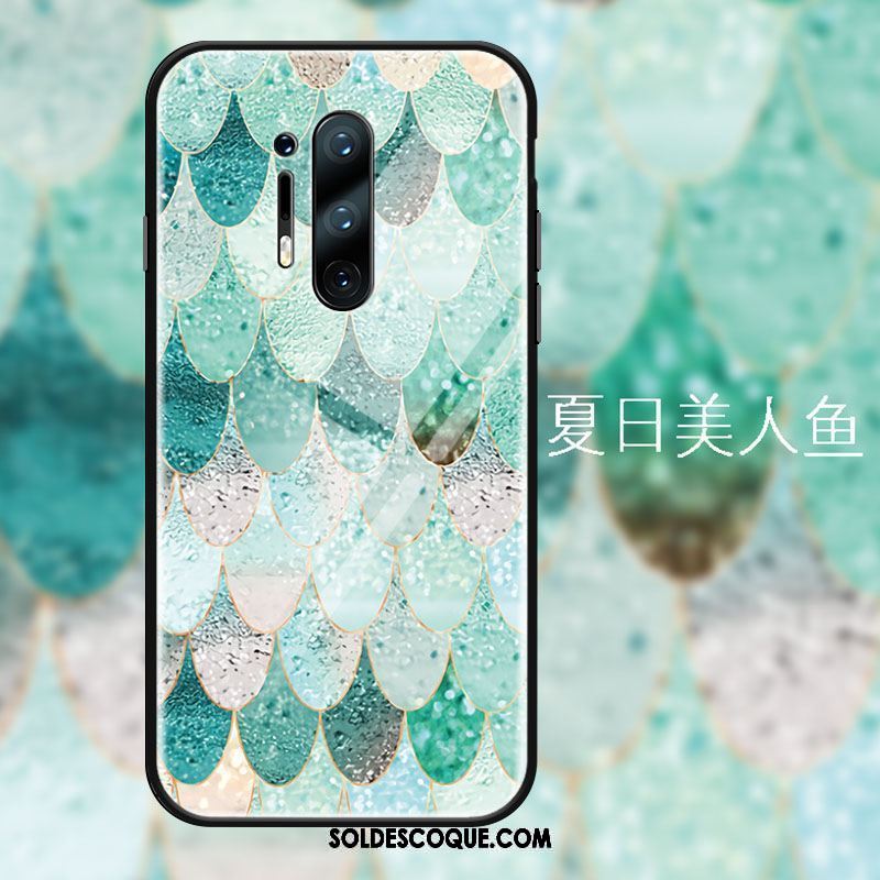 Coque Oneplus 8 Pro Frais Verre Luxe Protection Sirène Pas Cher