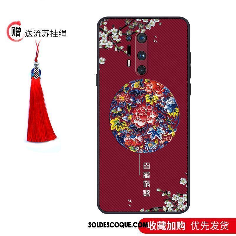 Coque Oneplus 8 Pro Incassable Protection Rouge Silicone Tout Compris En Ligne