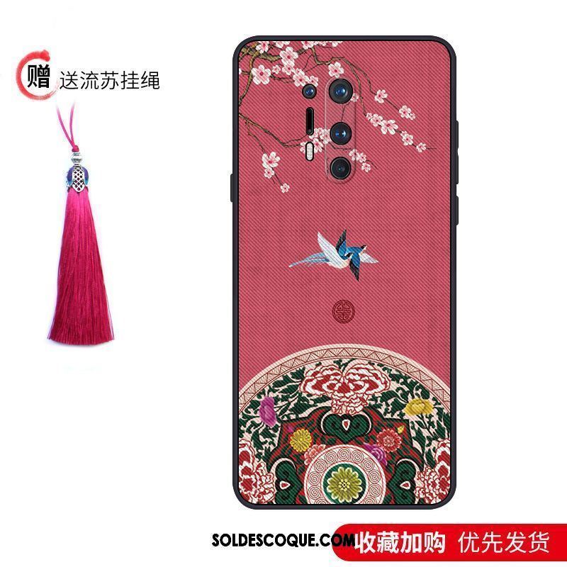 Coque Oneplus 8 Pro Incassable Protection Rouge Silicone Tout Compris En Ligne