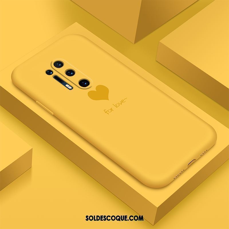 Coque Oneplus 8 Pro Net Rouge Incassable Étui Silicone Fluide Doux En Vente