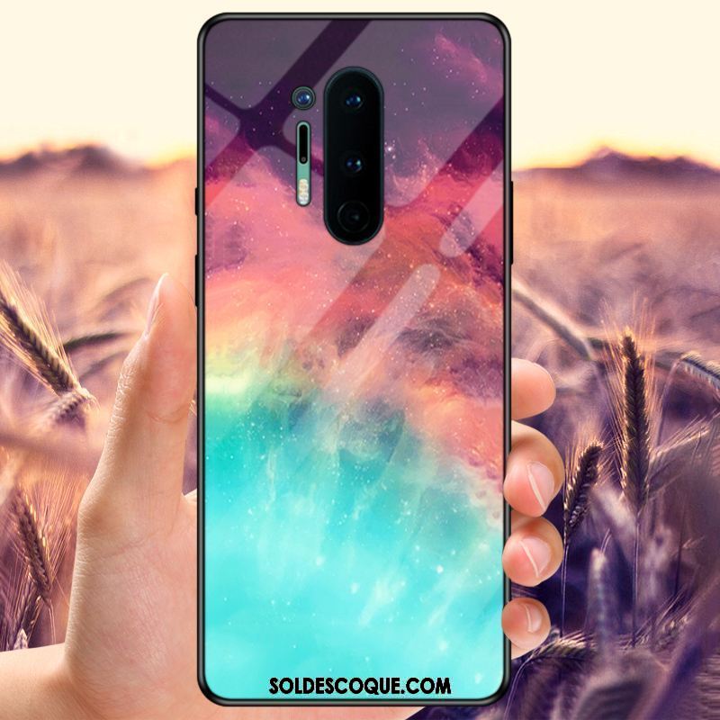 Coque Oneplus 8 Pro Net Rouge Personnalisé Noir Tendance Tout Compris Housse Pas Cher