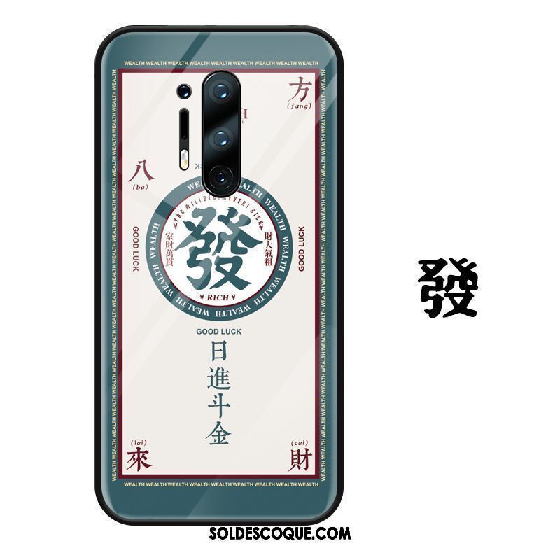 Coque Oneplus 8 Pro Étui Téléphone Portable Style Chinois Rouge Protection En Vente