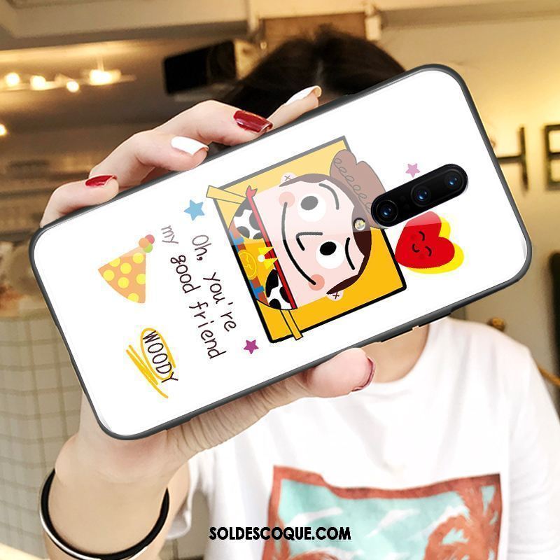 Coque Oneplus 8 Très Mince Créatif Marque De Tendance Miroir Dessin Animé En Ligne