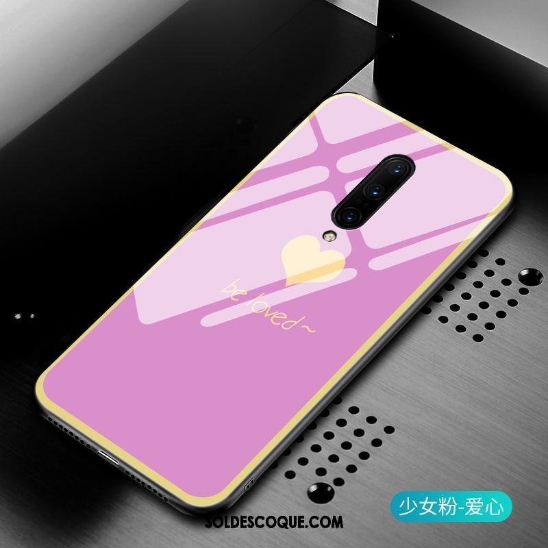 Coque Oneplus 8 Téléphone Portable Verre Amour Miroir Incassable Soldes