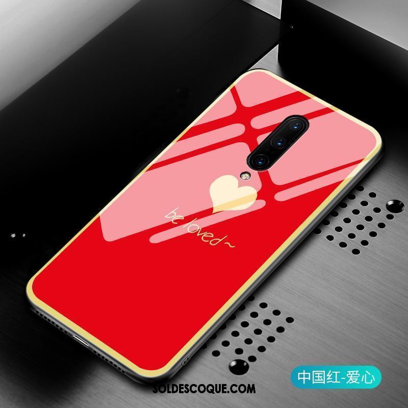 Coque Oneplus 8 Téléphone Portable Verre Amour Miroir Incassable Soldes