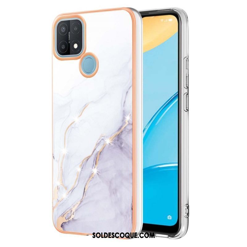 Coque Oppo A15 Marbre