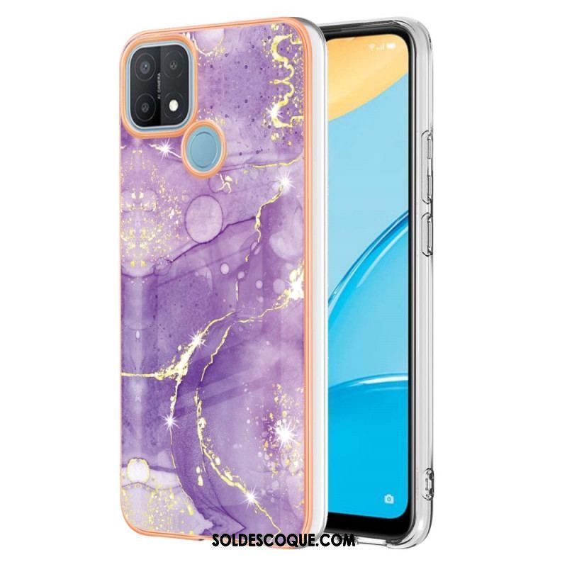 Coque Oppo A15 Marbre