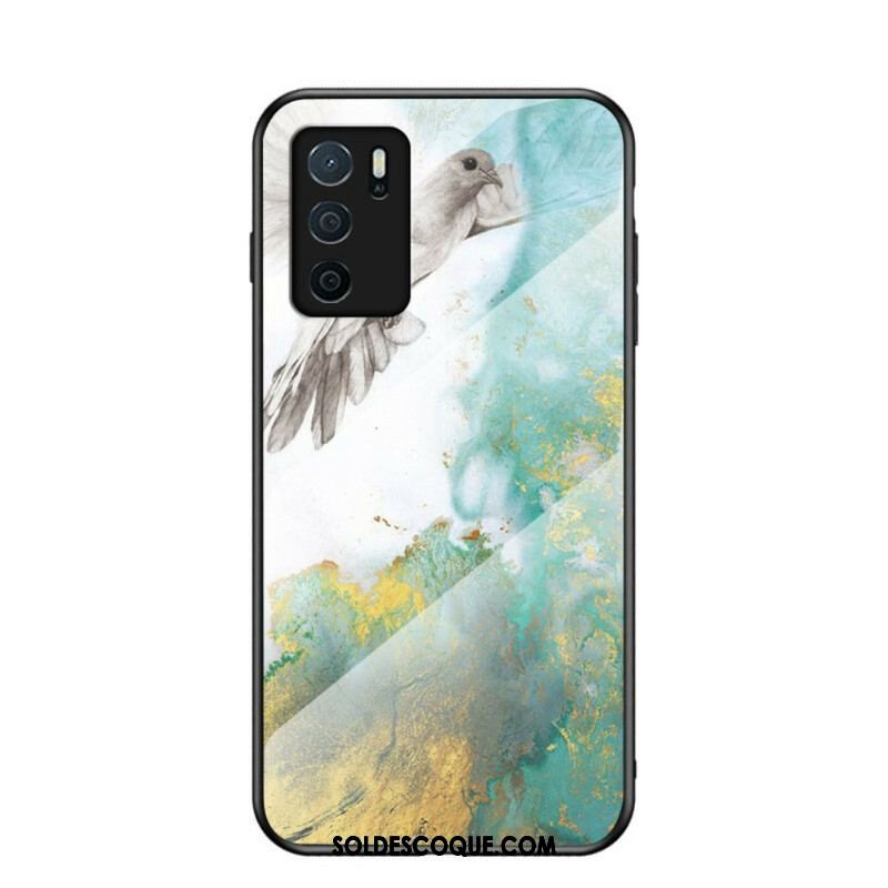 Coque Oppo A16 / A16s Verre Trempé Marble Colors