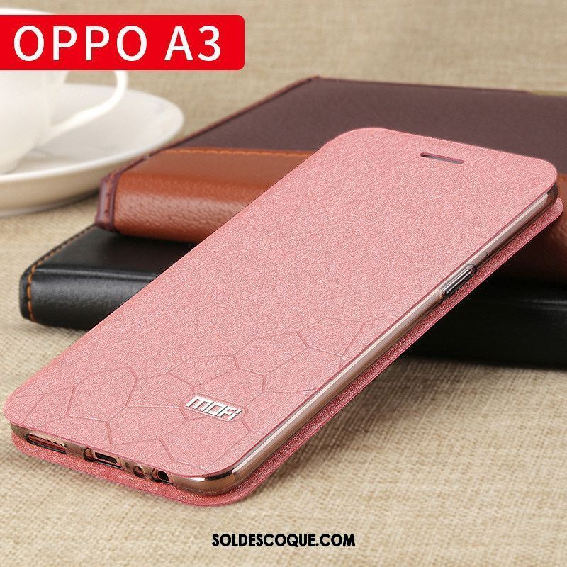 Coque Oppo A3 Cool Marque De Tendance Tout Compris Délavé En Daim Protection France