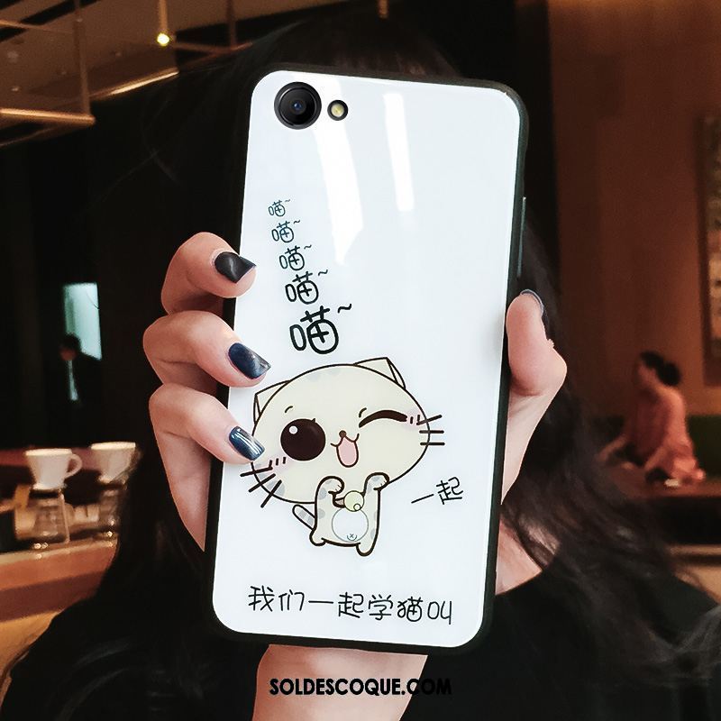 Coque Oppo A3 Créatif Blanc Personnalité Tout Compris Chat Soldes