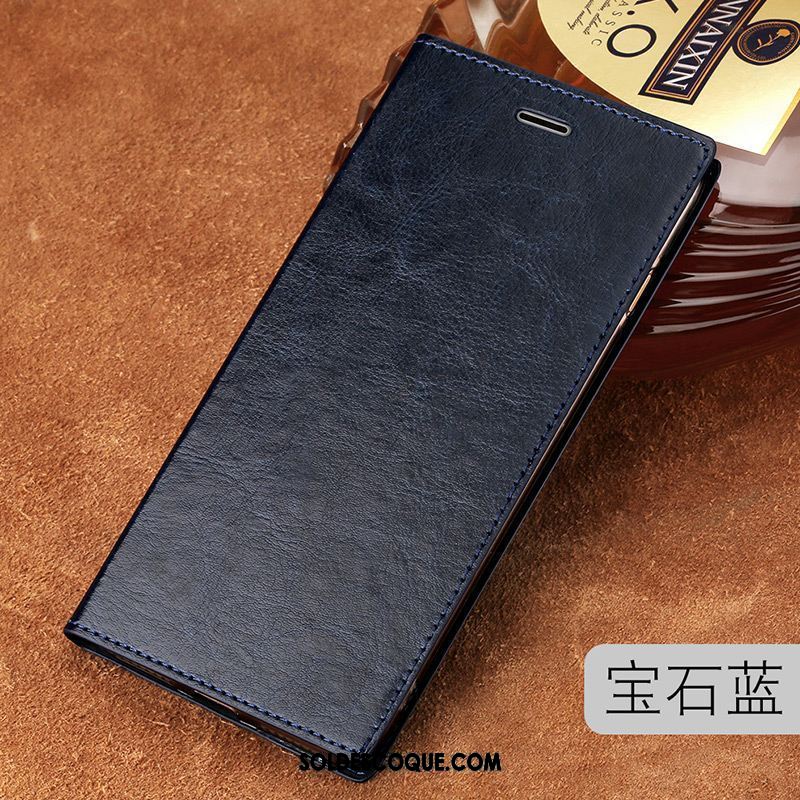 Coque Oppo A3 Cuir Cuir Véritable Business Protection Qualité Pas Cher