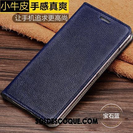 Coque Oppo A3 Litchi Étui Cuir Véritable Téléphone Portable Modèle Fleurie France