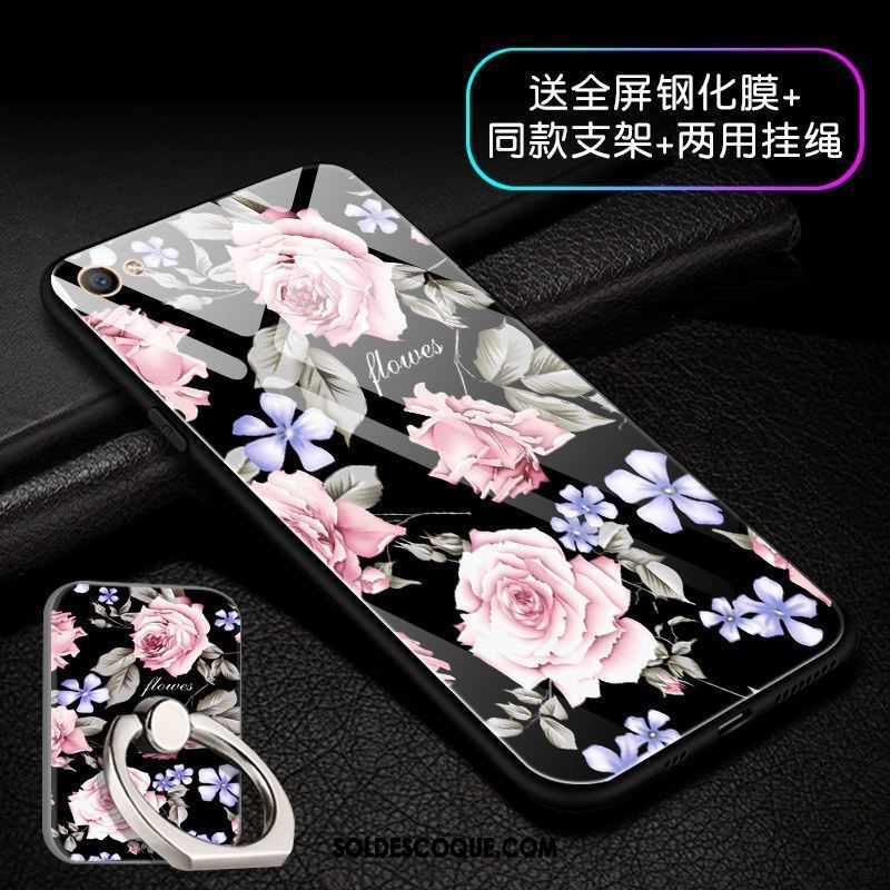 Coque Oppo A3 Mode Fluide Doux Verre Trempé Silicone Miroir Pas Cher