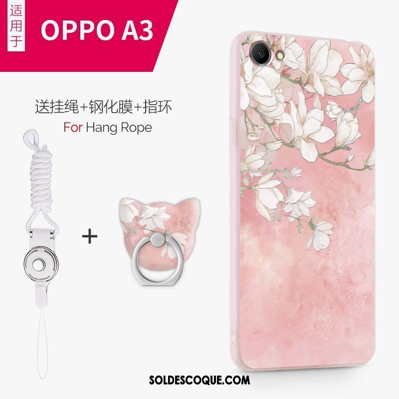 Coque Oppo A3 Personnalité Créatif Tendance Téléphone Portable Ornements Suspendus Soldes