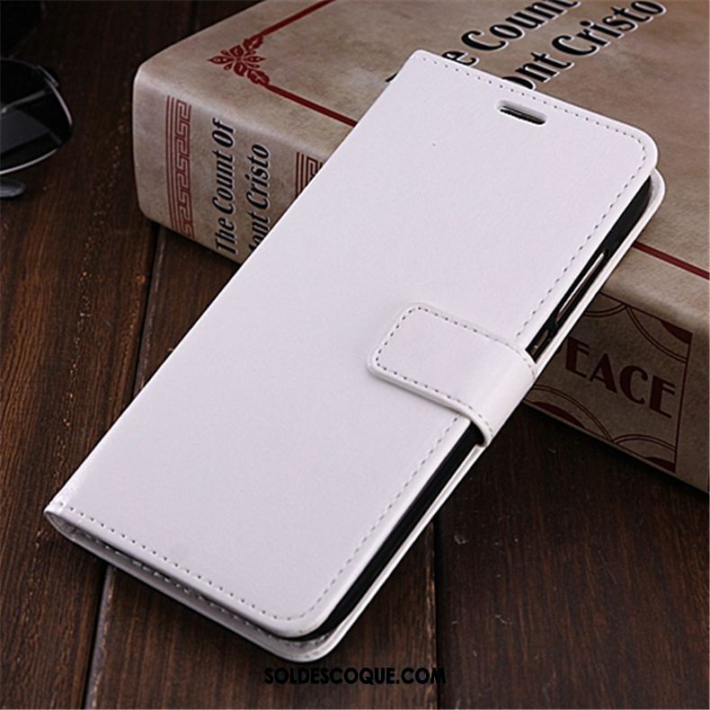 Coque Oppo A3 Protection Téléphone Portable Étui En Cuir Blanc Soldes