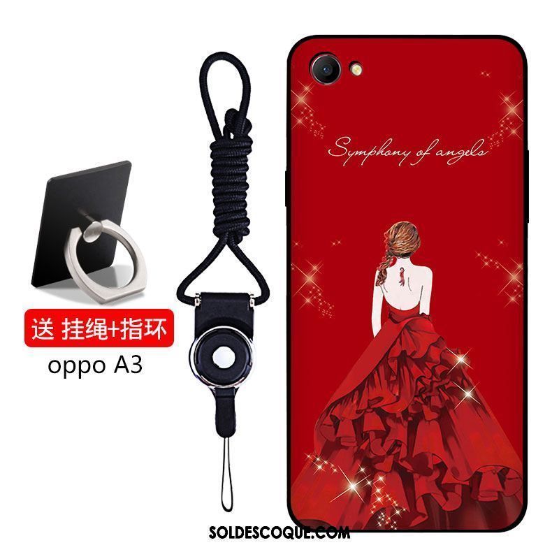 Coque Oppo A3 Tendance Fluide Doux Étui Incassable Personnalité France