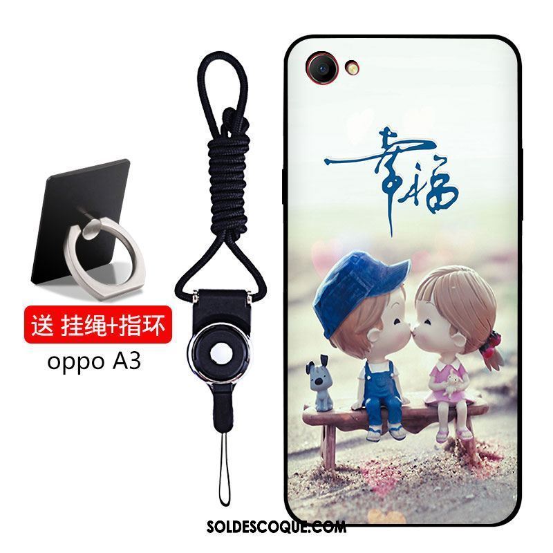 Coque Oppo A3 Tendance Fluide Doux Étui Incassable Personnalité France