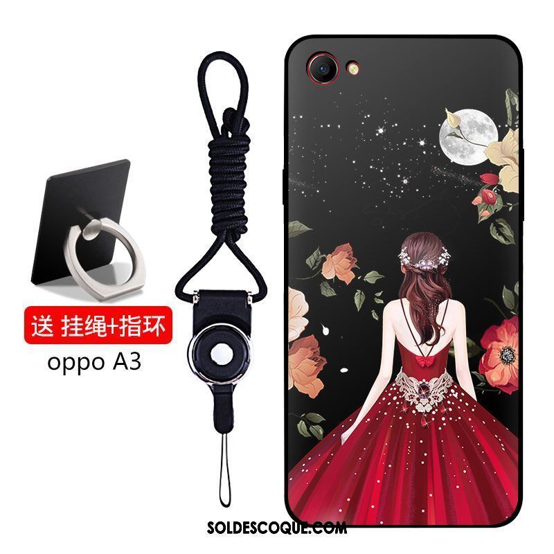 Coque Oppo A3 Tendance Fluide Doux Étui Incassable Personnalité France