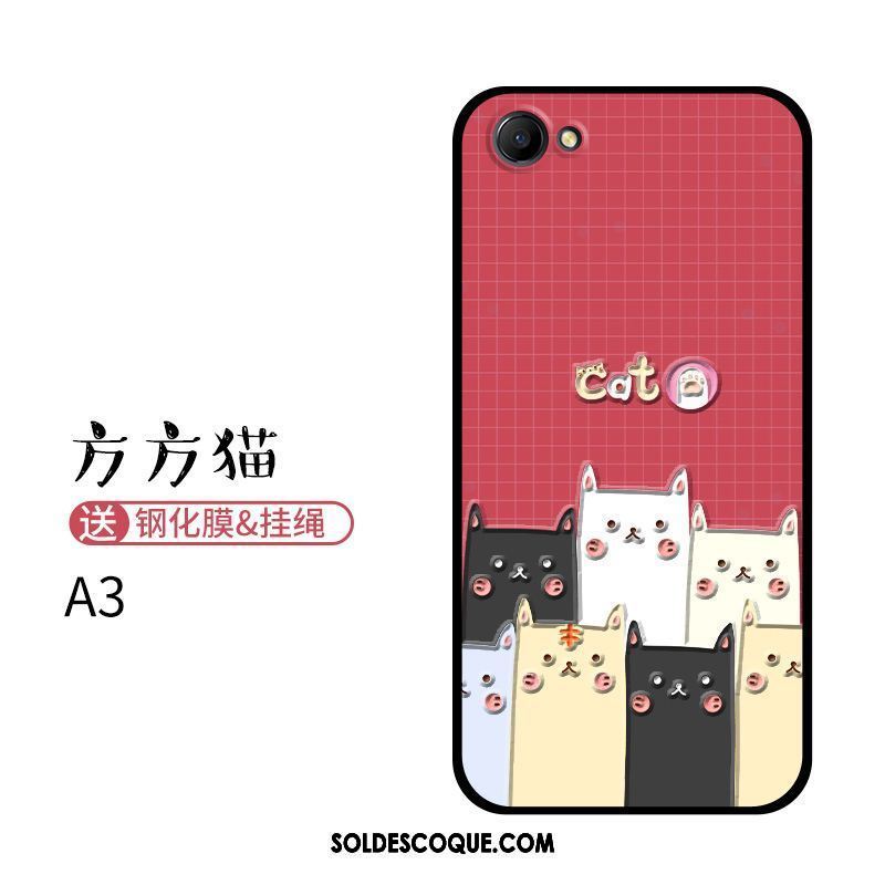 Coque Oppo A3 Tendance Gaufrage Charmant Tout Compris Silicone En Ligne