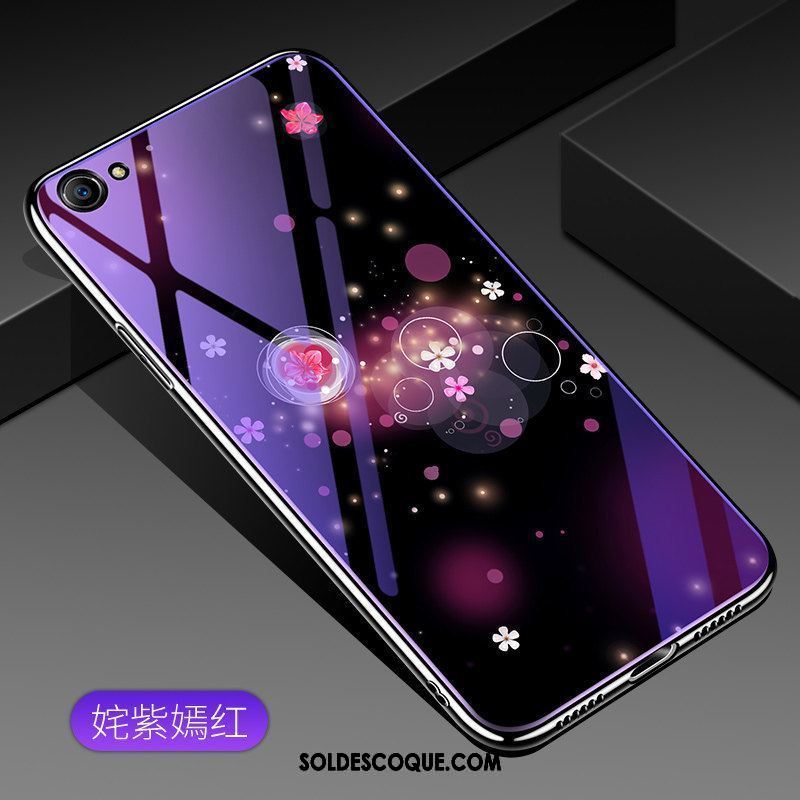 Coque Oppo A3 Violet Téléphone Portable Verre Protection Incassable Soldes