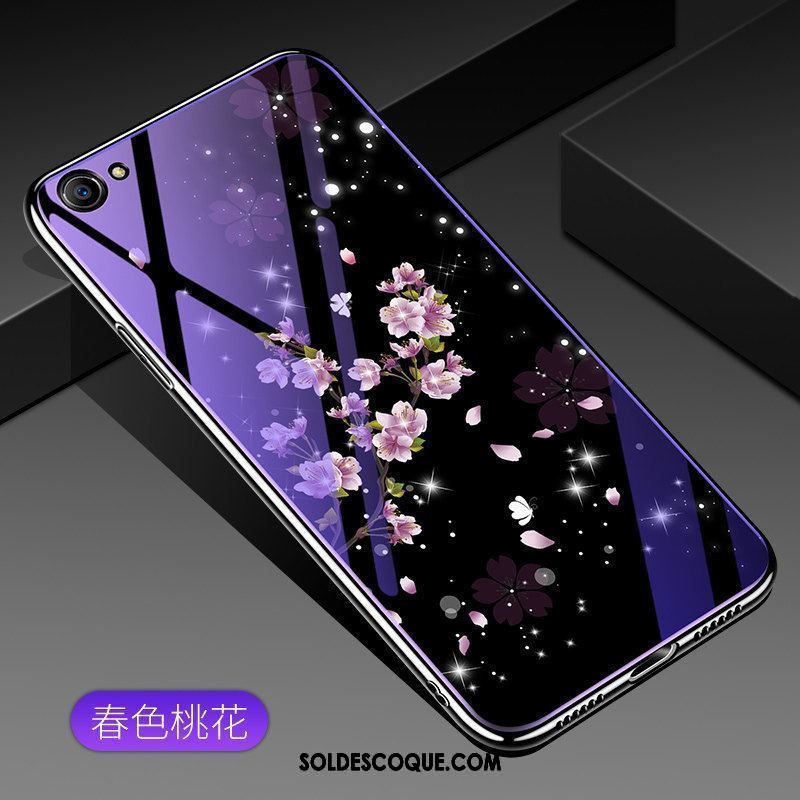 Coque Oppo A3 Violet Téléphone Portable Verre Protection Incassable Soldes