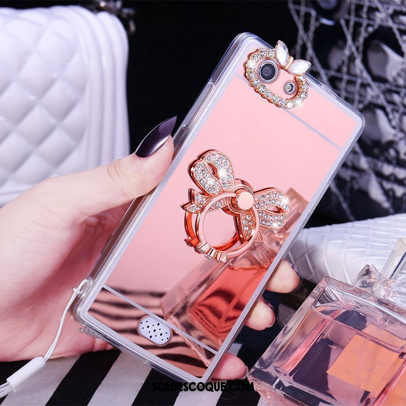 Coque Oppo A31 Fluide Doux Miroir Protection Anneau Téléphone Portable En Vente